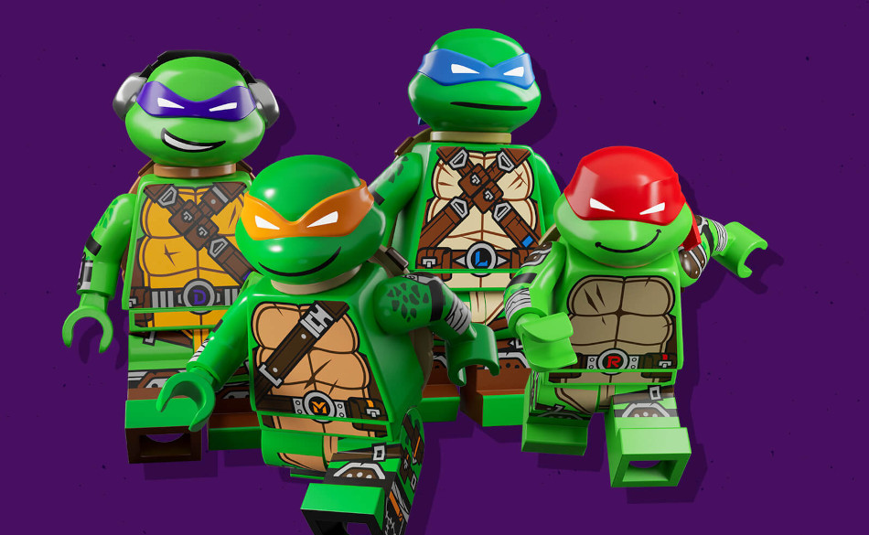 fornite cowabungs ninja turtles lego style