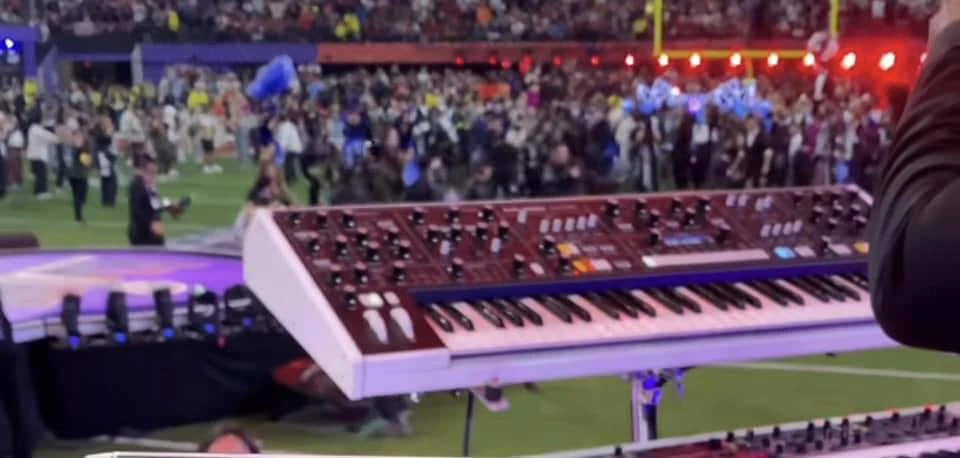 moog mirror spotted at super bowl 2024