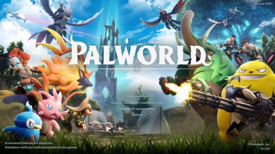 palworld video game cover