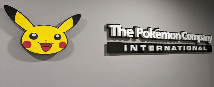 the Pokemon company headquarter entrance