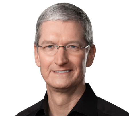 apple's CEO Tim Cook portrait