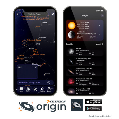 Celestron Origin mobile app