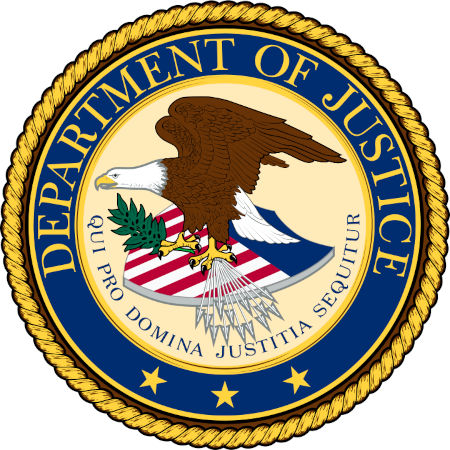 Seal of the us department of justice