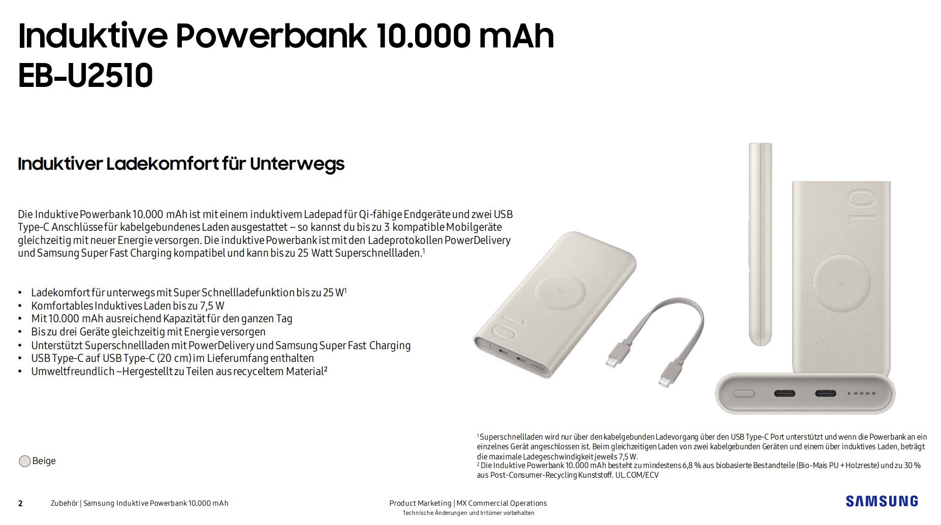 samsung 10000mah power bank