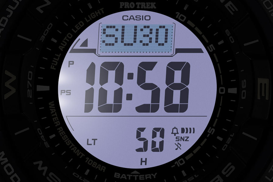 Casio PRG-340SC series led display